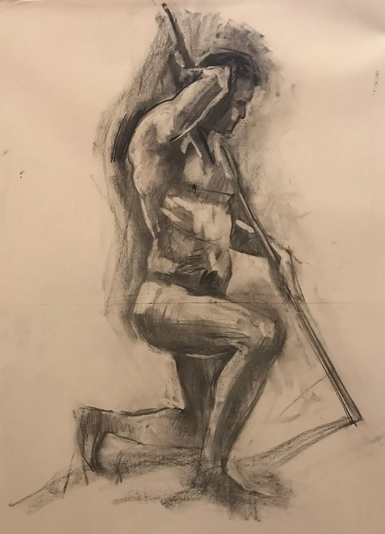 Cheshire Life Model sketch